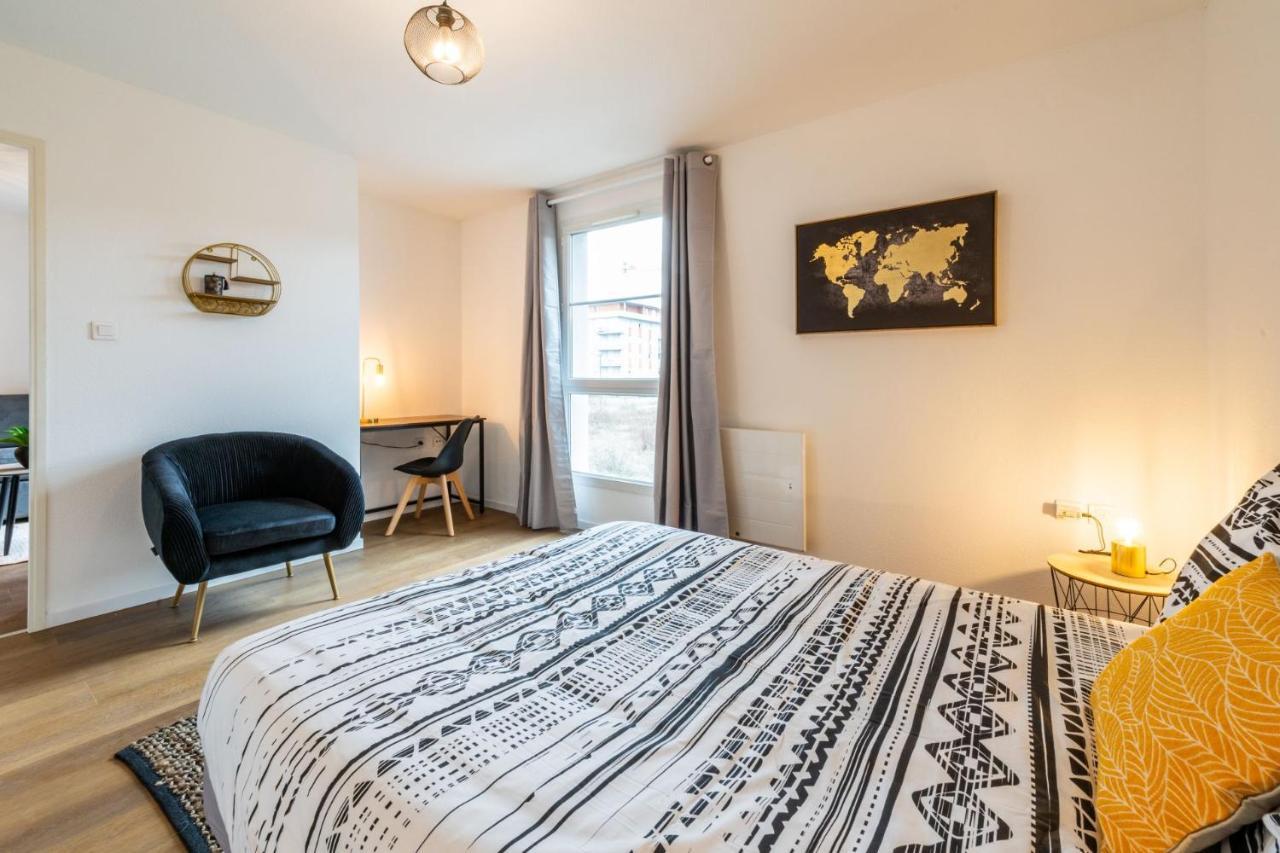 Апартаменты ☆Le Soleil De La Fonderie☆Fibre Parking☆Pmr☆Rbnb☆ Мюлуз Экстерьер фото