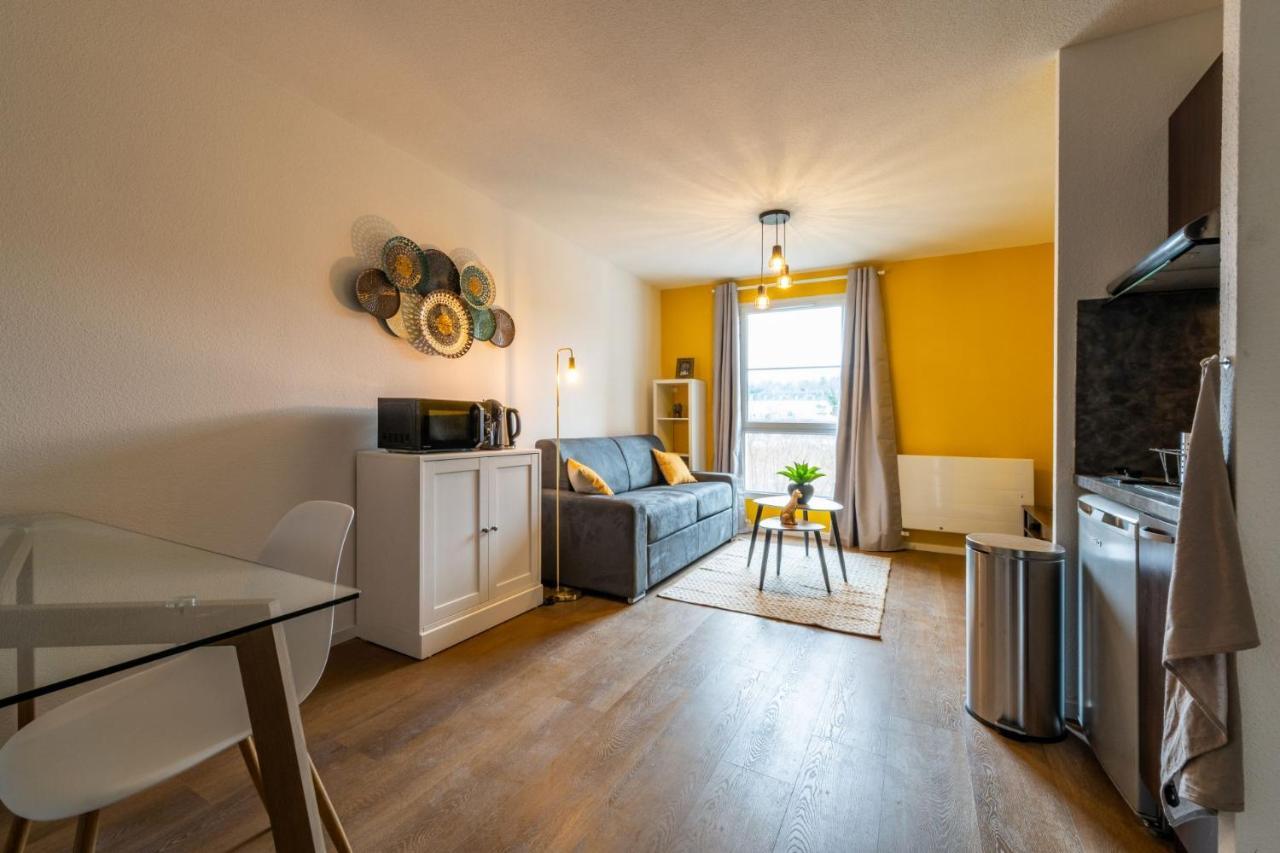 Апартаменты ☆Le Soleil De La Fonderie☆Fibre Parking☆Pmr☆Rbnb☆ Мюлуз Экстерьер фото